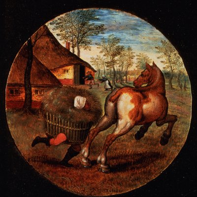 The World Turned Upside Down by Pieter Brueghel the Younger